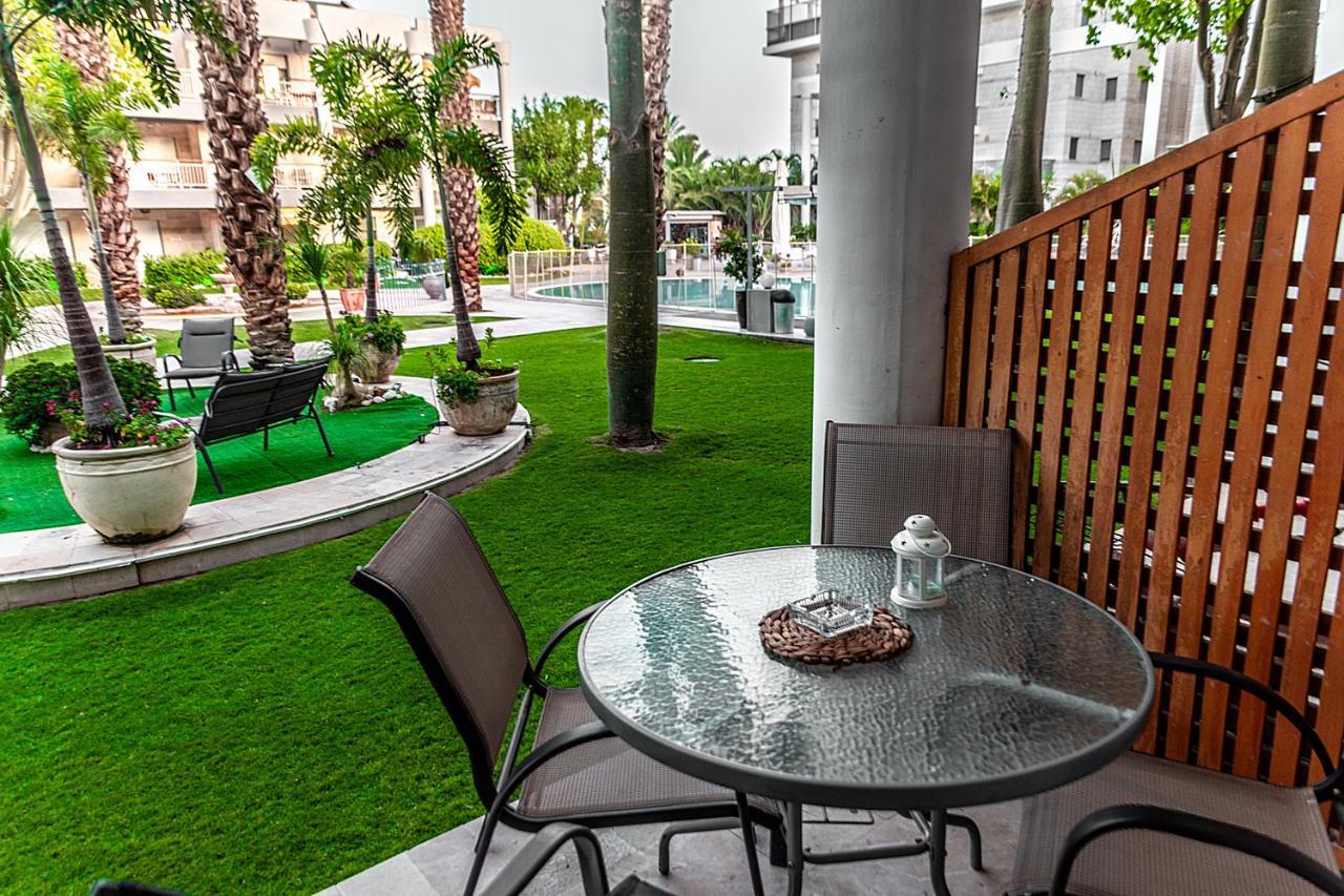 דירת גן פונה לבריכה - Pool Garden View Eilat公寓 外观 照片
